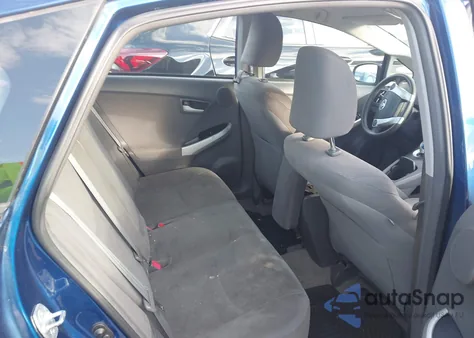 2010 Toyota Prius Iii из США, поврежденный, VIN JTDKN3DU8A0227589